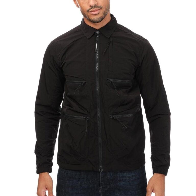 Weekend Offender Montreal Regular Fit Long Sleeve Jacket - Black