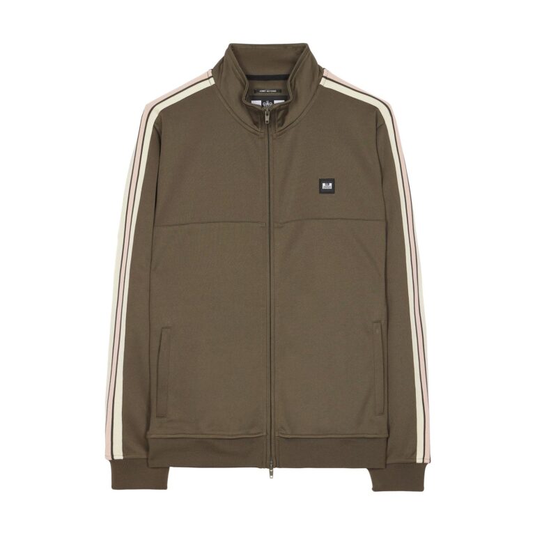 Weekend Offender Navagio Regular Fit Track Top - Castle Green