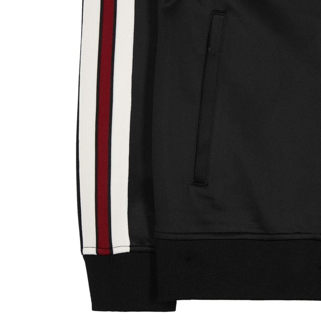 Weekend Offender Pawsa Full Zip Regular Fit Long Sleeve Track Top - Black