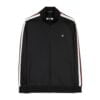 Weekend Offender Pawsa Full Zip Regular Fit Long Sleeve Track Top - Black