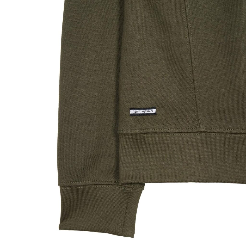 Weekend Offender Penitentiary Classic Regular Fit Long Sleeve Sweatshirt - Dark Green