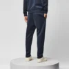 Weekend Offender Plaka Jacquard Rib Track Pant - Navy