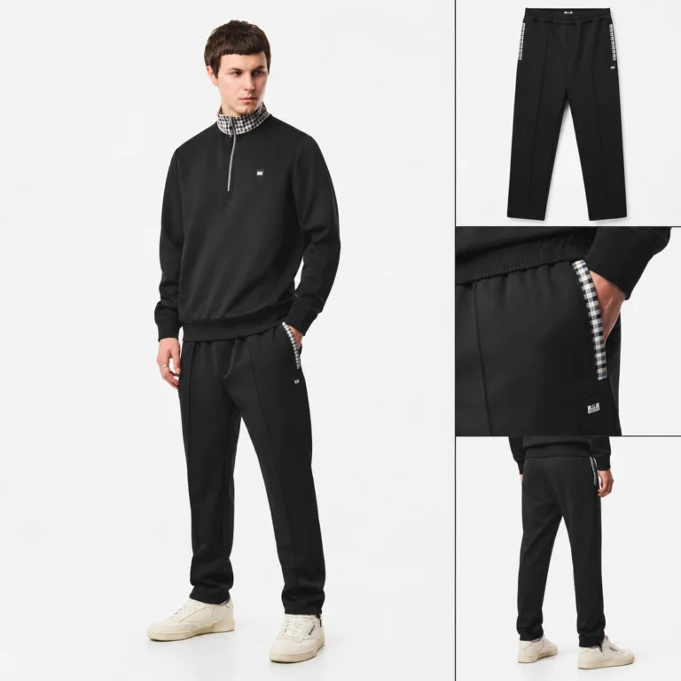 Weekend Offender Plaka Track Bottom - Black