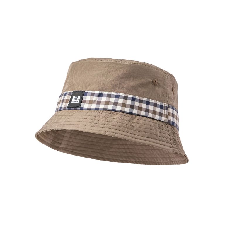 Weekend Offender Queensland Bucket Hat - Mocha/Mid House Check