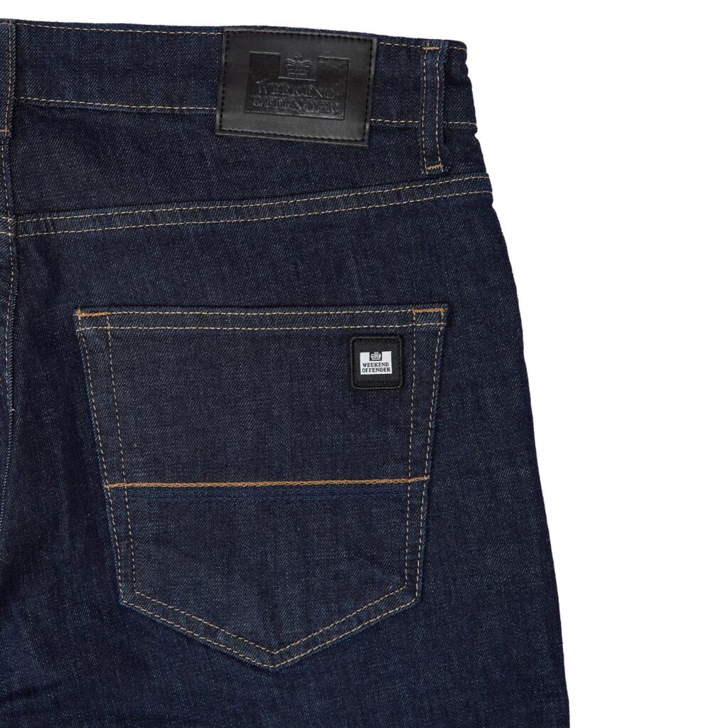Weekend Offender Regular Taper Fit Jean - Dark Rinsed