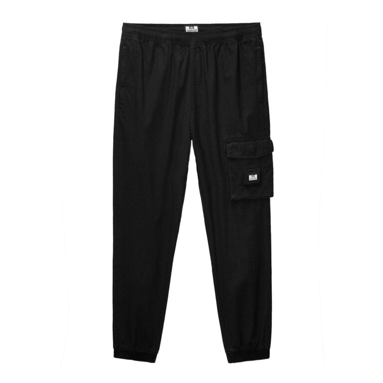 Weekend Offender Rocha Regular Taper Cargo Jogger - Black