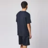 Weekend Offender Sila Jacquard Rib Tee - Navy
