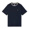 Weekend Offender Sila Jacquard Rib Tee - Navy