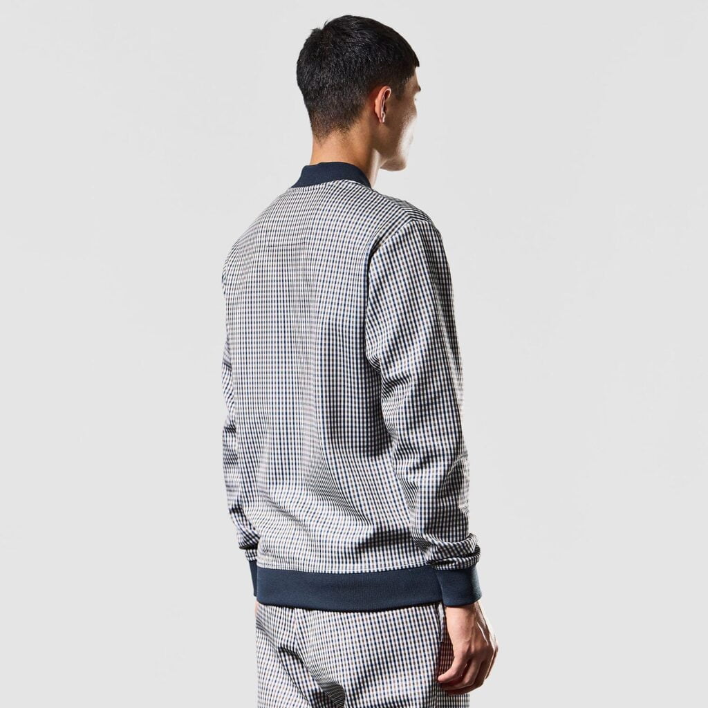 Weekend Offender Solomun Regular Fit Long Sleeve Jacket - House Check