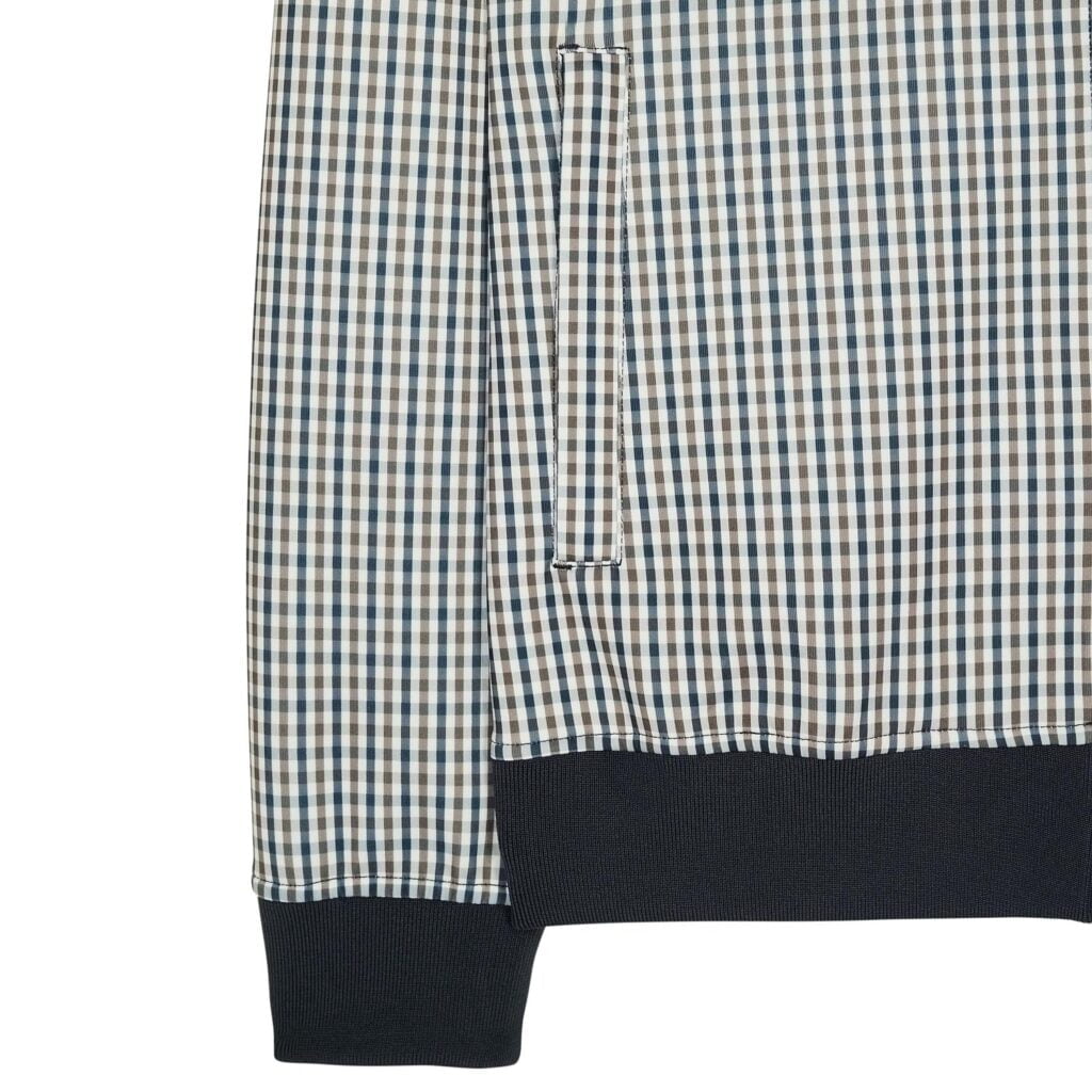 Weekend Offender Solomun Regular Fit Long Sleeve Jacket - House Check