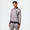 Weekend Offender Solomun Tricot Track Top - Mid House Check