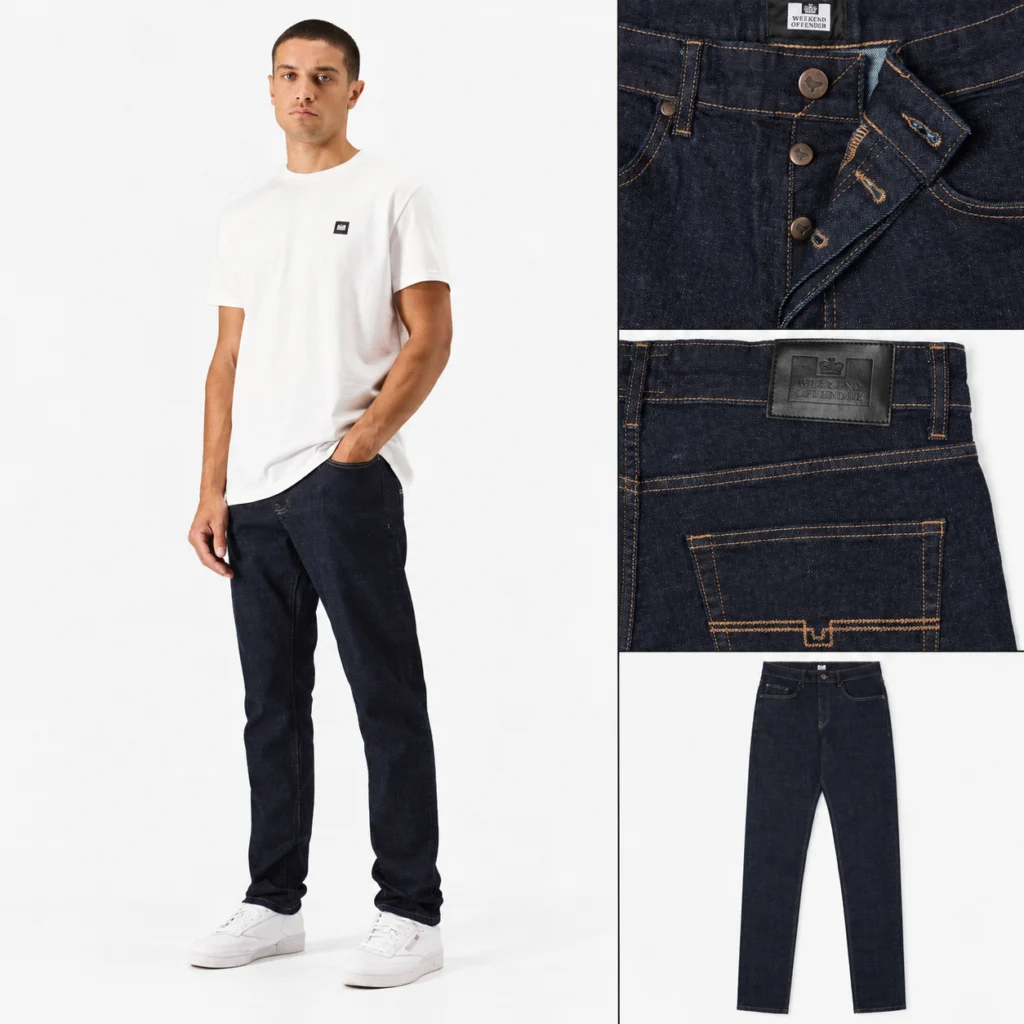 Weekend Offender Tdrden Tapered Fit - Dark Rinsed