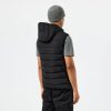 Weekend Offender Toronto Regular Fit Hooded Gilet - Black