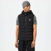 Weekend Offender Toronto Regular Fit Hooded Gilet - Black