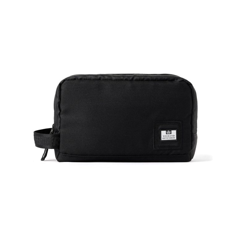 Weekend Offender Wash Bag - Black
