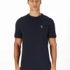 Luke Traffs T-Shirt - Very Dark Navy