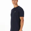 Luke Traffs T-Shirt - Very Dark Navy