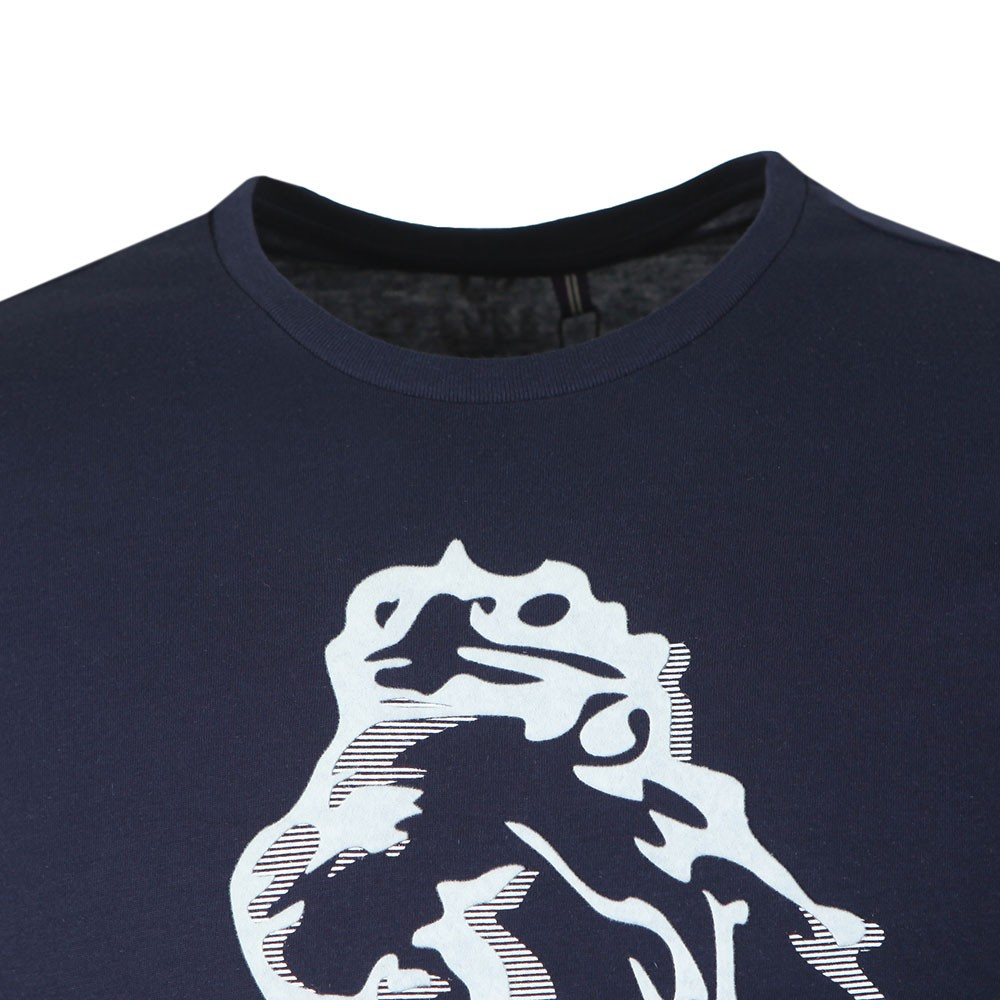 Luke Amazing Flocker Regular Fit Short Sleeve T-Shirt - Very Dark Navy