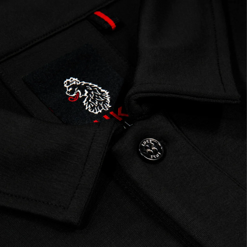 Luke Breathtaking Polo Shirt - Jet Black